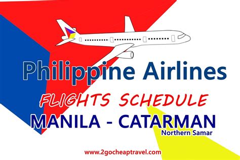 manila to catarman flight schedule